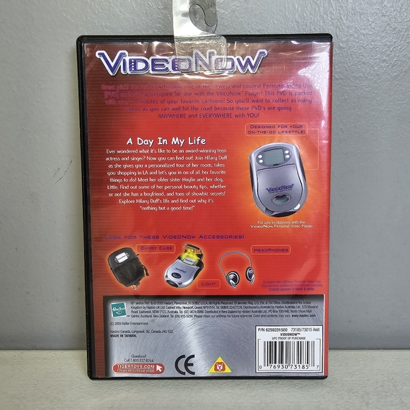 VideoNow Video Now Hilary Duff A Day in My Life Full Length Episode Pre-Owned - Picture 2 of 6